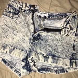 American Apparel High Waisted Shorts